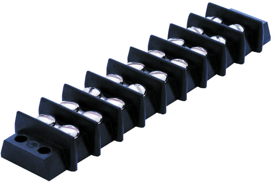 Cinch Connectivity Solutions 10-142 Terminal Block, Barrier, 10 Position, 10Awg