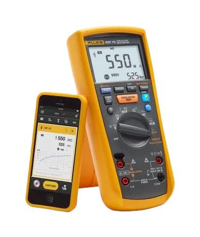 Fluke Fluke 1587 Fc Promo Dmm, Handheld, 0.4A, 1Kv, 6000 Count