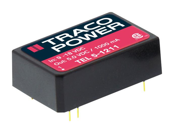 TRACO Power Tel 5-2410 Converter, Dc/dc, 5W, 3.3V