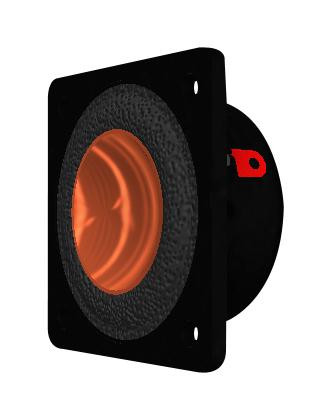 Pui Audio As03608As-R Speaker, 150Hz-40Khz, 8Ohm, 78Db