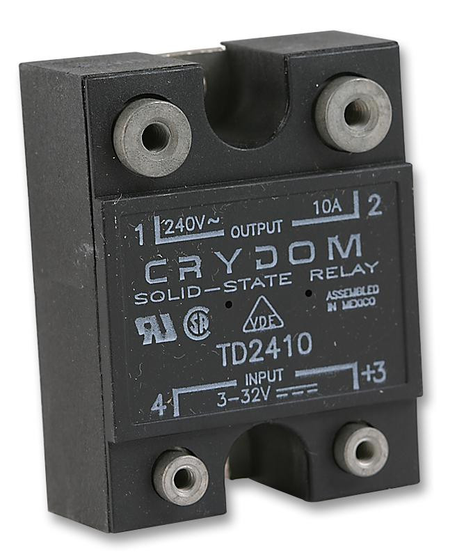 Sensata/crydom Td2410 Ssr, Panel Mount, 280Vac, 32Vdc, 10A