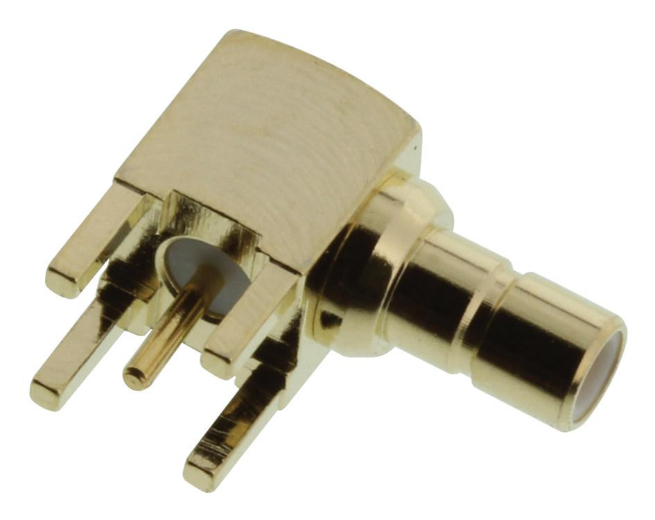 Greenpar TE Connectivity 1-1337481-0 Rf Coaxial, Smb, Right Angle Jack, 50Ohm