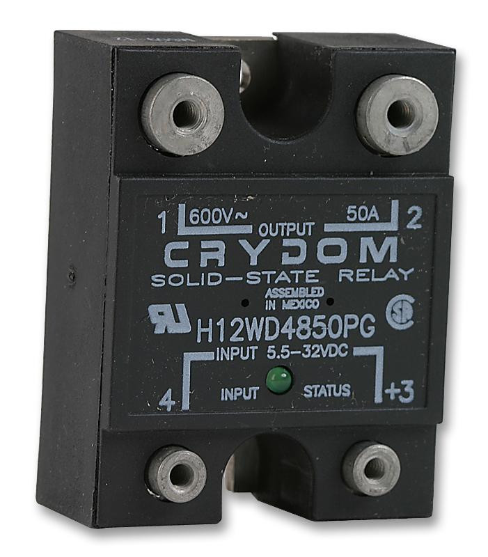 Sensata/crydom D4825 Ssr, 25A, 480Vac