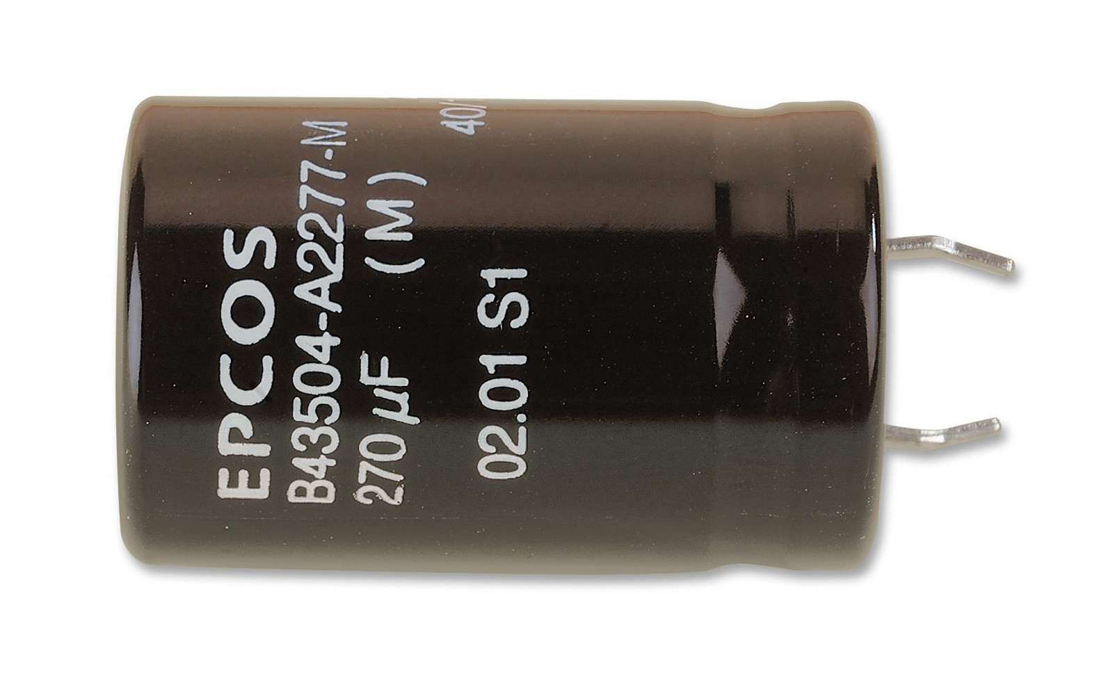 EPCOS B43504C5227M000 Capacitor, 220Îf, 450V, Alu Elec, Snap In