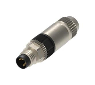 Lumberg Automation Rsci 4A Sensor Connector, M12, 4Pos, Plug, Ip65/67