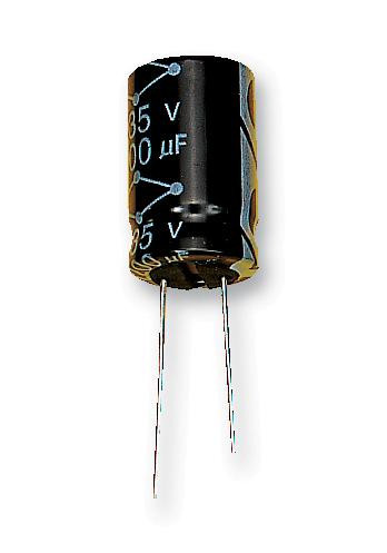 Multicomp Pro Mcglr25V107M8X11 Capacitor, 100Îf, 25V, 20%