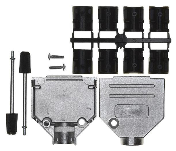 Amphenol/partner Stock 8655Mh0902Bklf D Sub Backshells