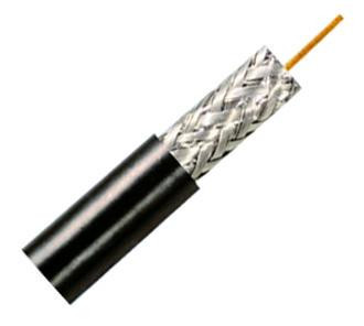 Belden 9239 010500 Coaxial Cable, Rg-174/u, 500Ft, Black