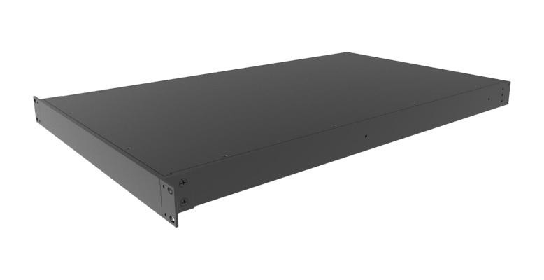 Hammond Rm1U1928Sbk Cabinet, Rack Mount, Aluminium, Black