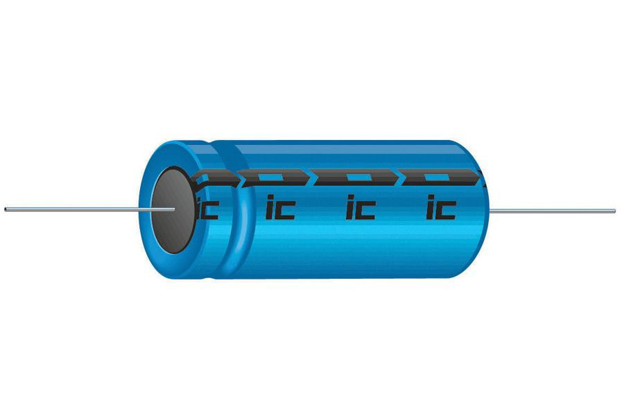 Illinois Capacitor 226Bpa050M Aluminum Electrolytic Capacitor, 22Uf, 50V, 20%, Axial