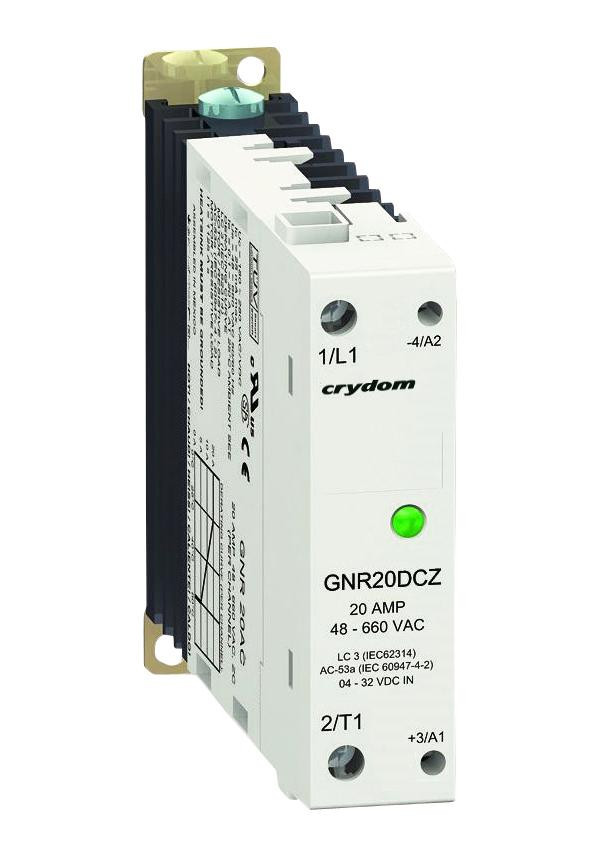 Sensata/crydom Gnr30Dcr Ssr, 22.5, 600Vac/30A, 4-32Vdc In, Rn