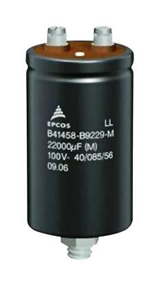 EPCOS B41458B7479M600 Capacitor, Alu Elec, 47000Uf, 40Vdc, Screw