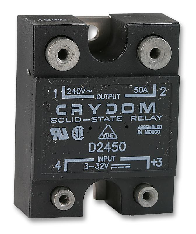 Sensata/crydom D2450 Ssr, 50A, 240Vac