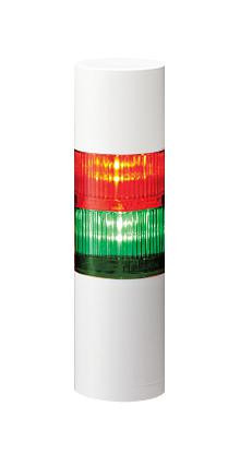 Patlite Lr6-202Wjbw-Rg Signal Tower, Green/red, 88Db, 24Vdc