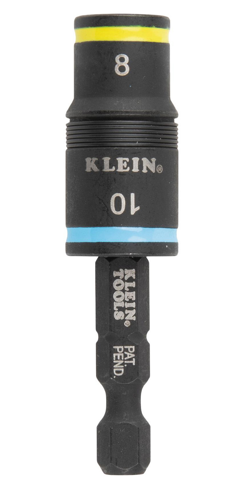 Klein Tools 32931M 2-In-1 Impact Rate Flip Socket Set, 1/4