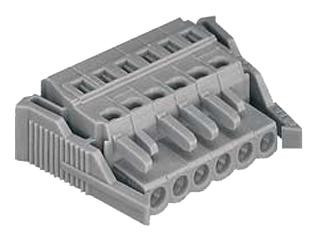 WAGO 231-104/037-000. Terminal Block Pluggable, 4 Position, 28-12Awg