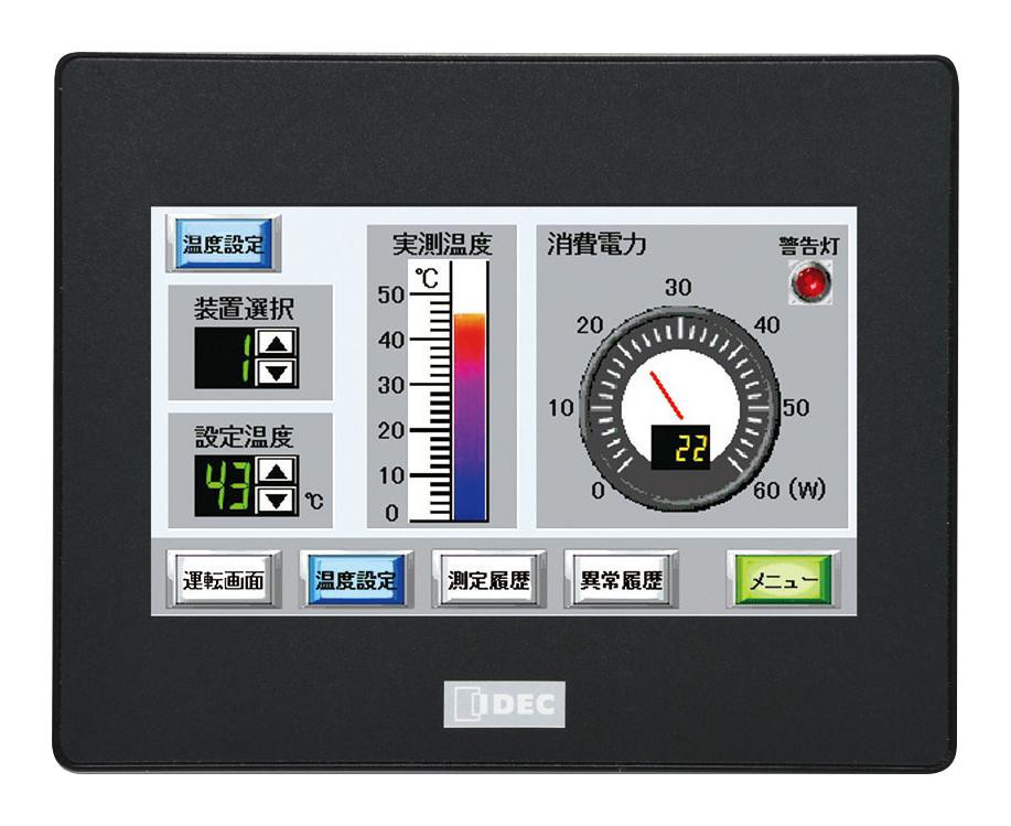 IDEC Hg1G-4Vt22Tf-B Operator Interface, 4.3