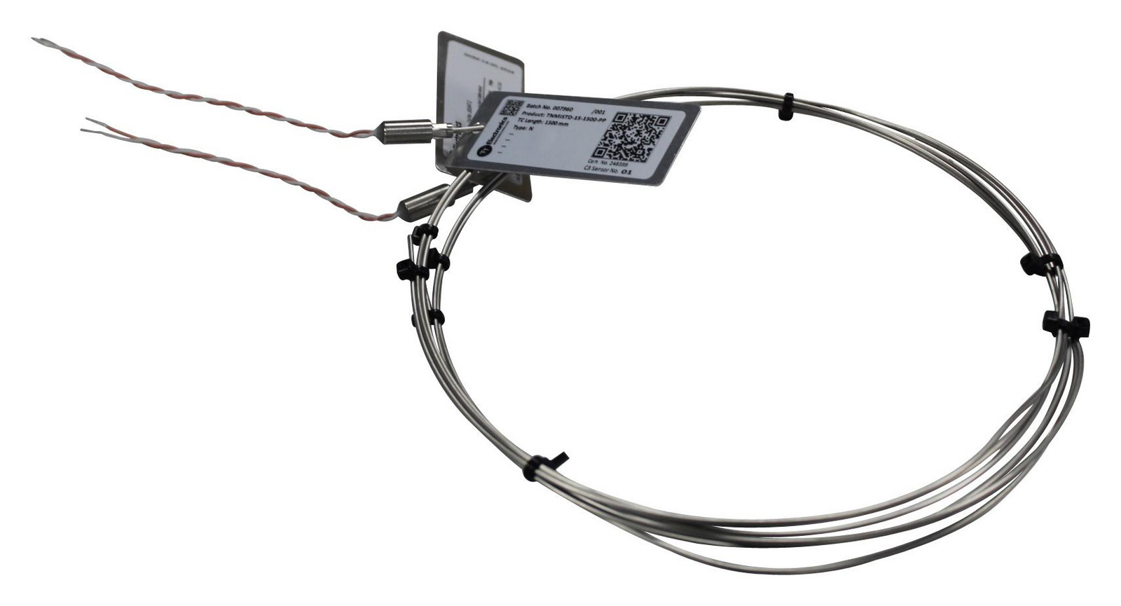 Tt Electronics/roxspur Tnmistd-15-3000-Pp Thermocouple, Type N, 3M, 1300Deg C