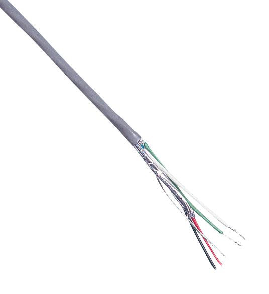 Belden 8723 Shld Cable, 2 Pair, 22Awg, Grey, Per M