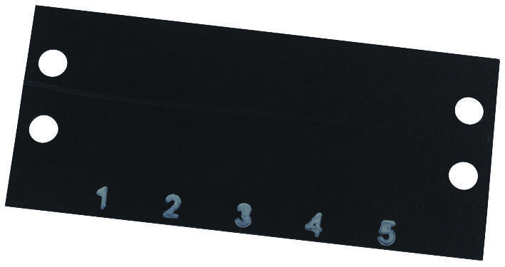 Cinch Connectivity Solutions Ms-5-141 Terminal Block Marker, 1 To 5, 11.13mm