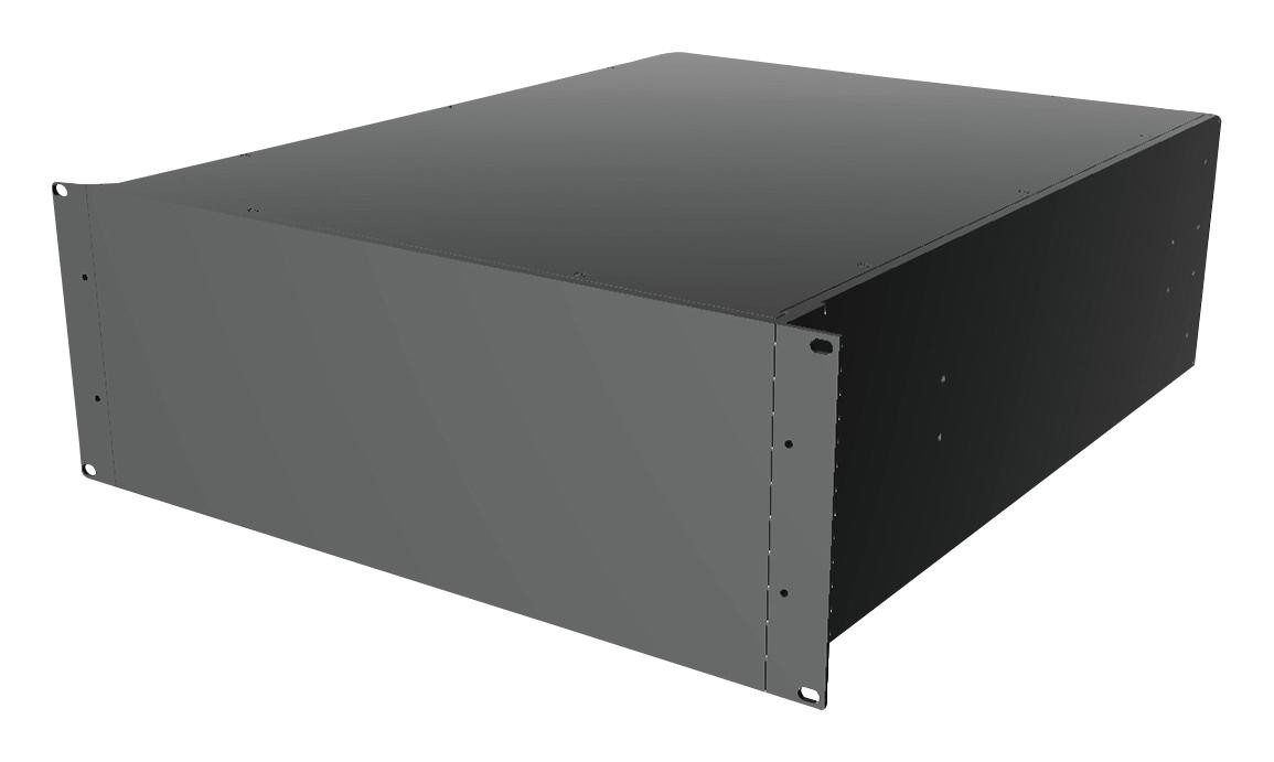 Hammond Rm4U1922Sbk Cabinet, Rack Mount, Aluminium, Black