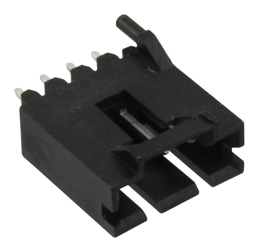 Te Connectivity 104450-3 Connector, Hdr, 4Pos, 1Row, 2.54mm