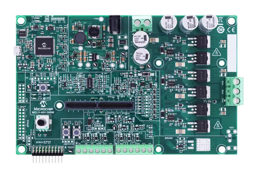 Microchip Technology Technology Ev18H47A Dev Brd, 3Phase Pmsm & Bldc Motor Driver