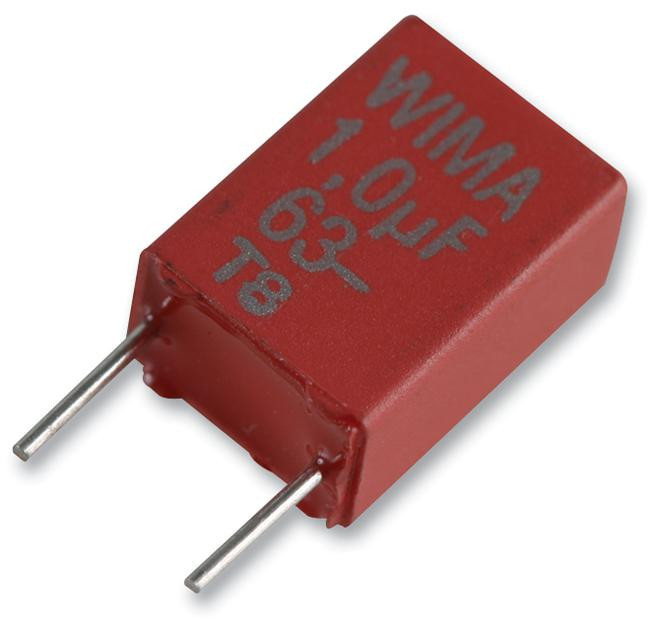 WIMA Mks2D031001A00Jssd Capacitor, 0.1Îf, 100V, 5%, Pet