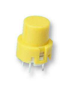 C&k Components D6R30Lfs Switch, Spno, Round, Yellow