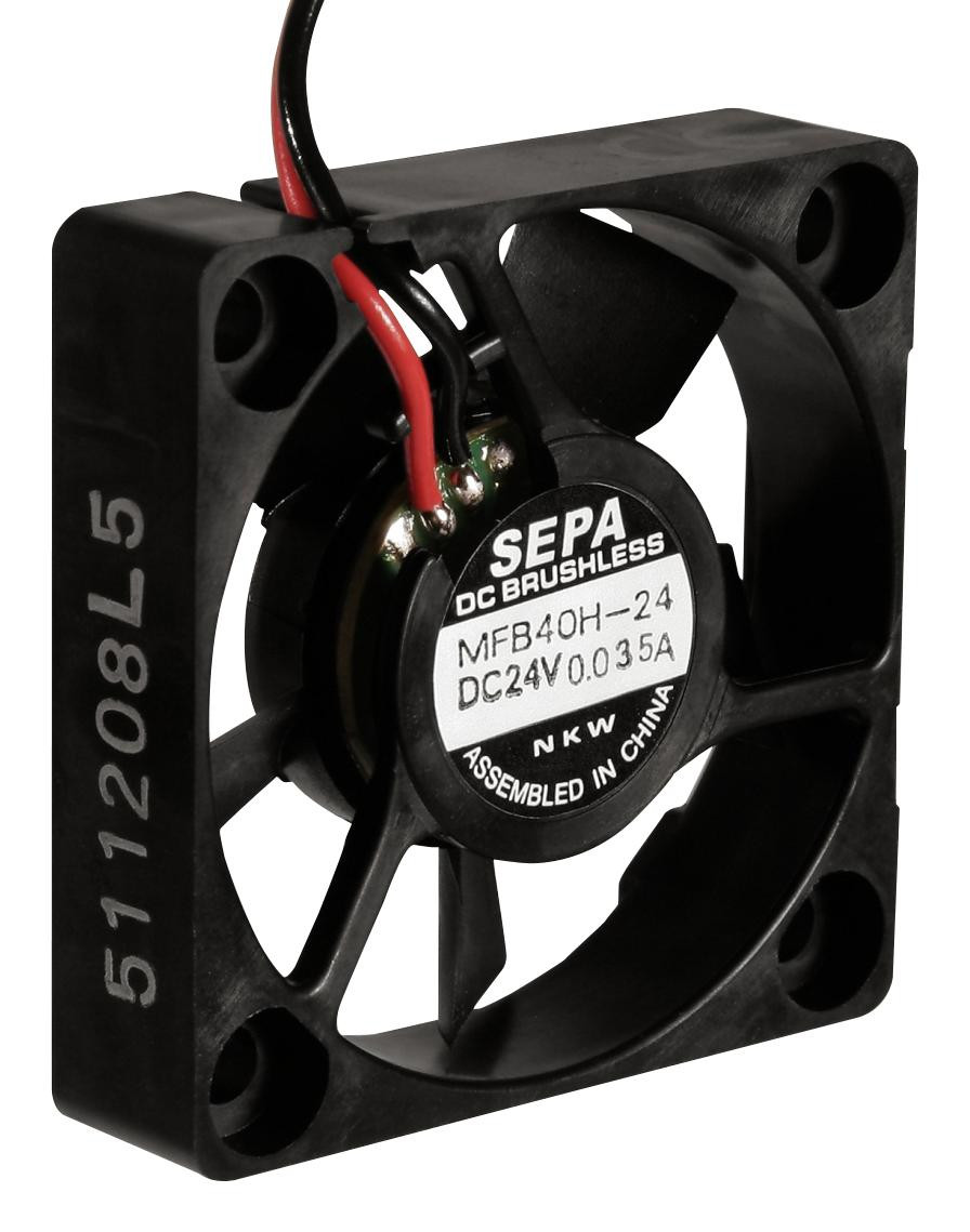 Sepa Mfb40H12 Fan, Dc, Axial, Miniature