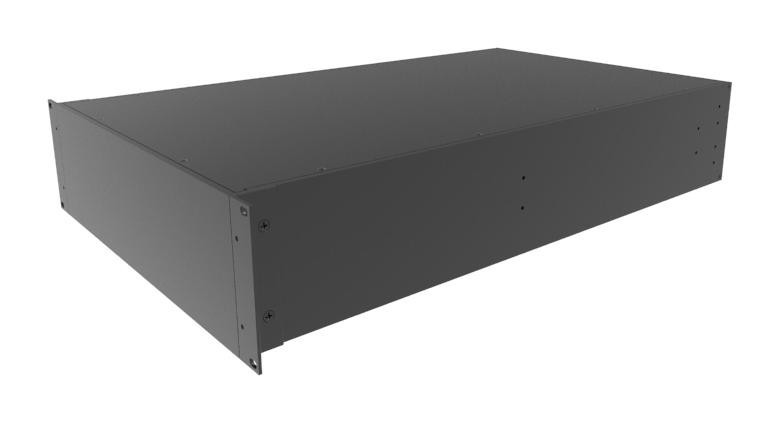 Hammond Rm3U1928Sbk Cabinet, Rack Mount, Aluminium, Black