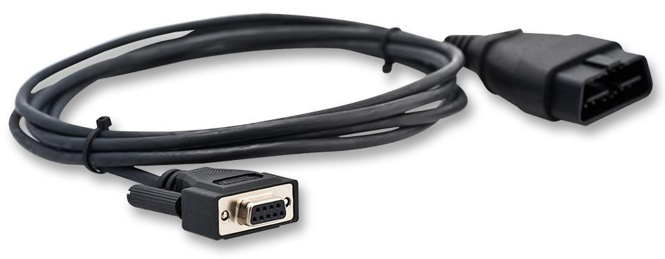 Kvaser 01407-7 Adapter Cable, Dsub 9 - Obd Ii Connector/2.5M