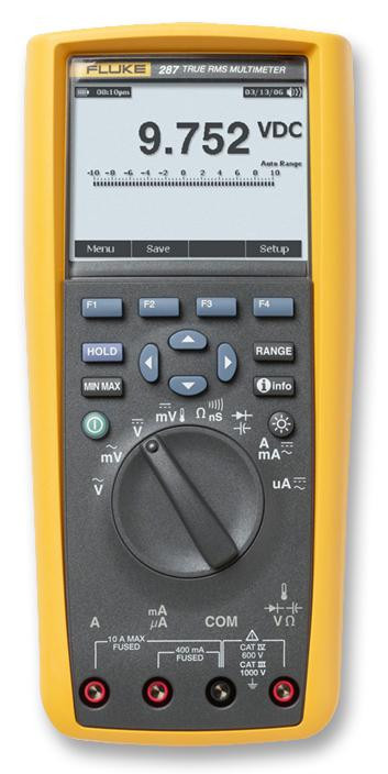 Fluke Fluke 287/eur Multimeter, Digital, Hand Held, 50000