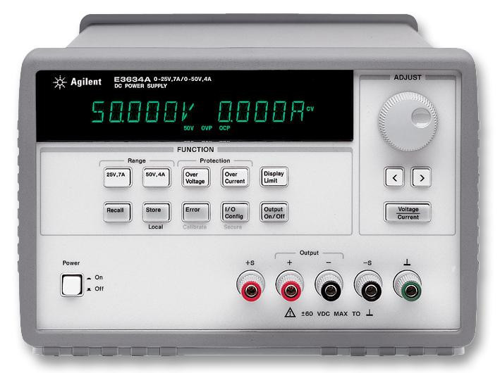 Keysight Technologies E3634A Power Supply, 1Ch, 50V, 7A, Programmable