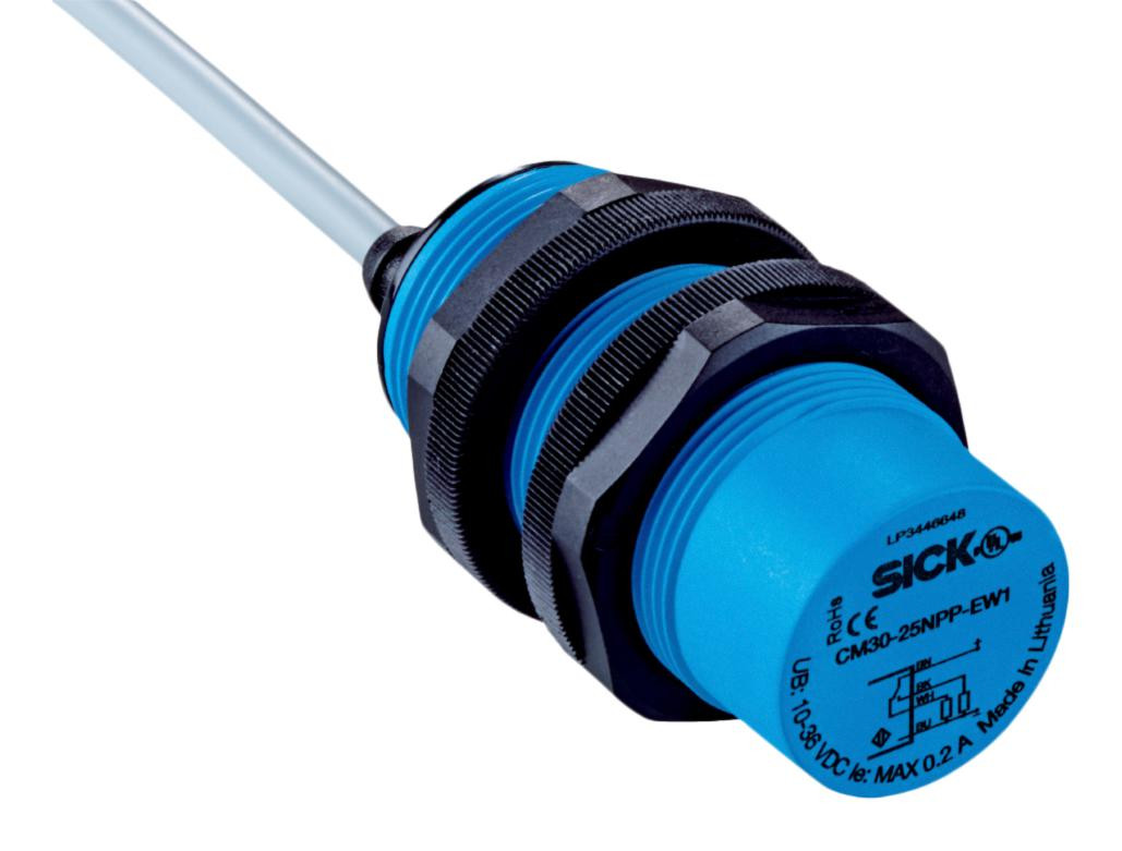 Sick Cm30-25Nap-Kw1 Capacitor Prox Sensor, 25mm, No/nc, 250V