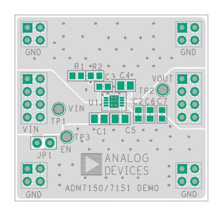 Analog Devices Adm7151Cp-02-Evalz Eval Board, Low Dropout Linear Regulator