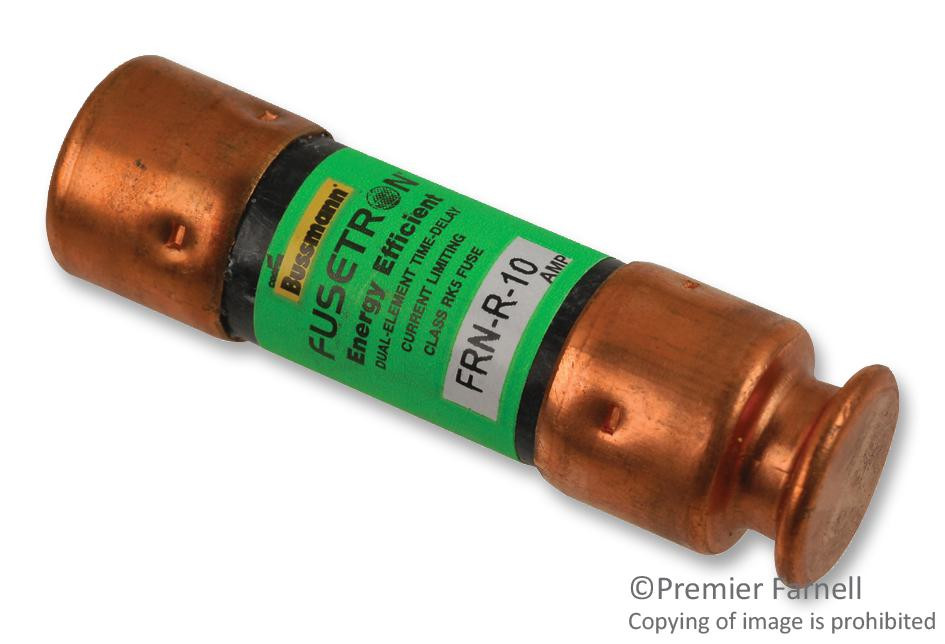 Eaton Bussmann Frn-R-10 Fuse, 10A, 250V, Time Delay