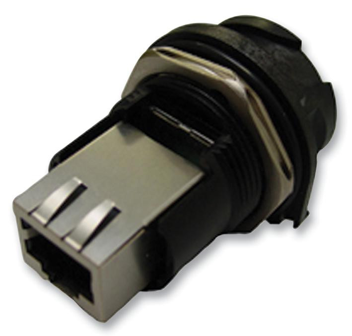 Amphenol SoCapacitorex Rjf Rb 71 In-Line Adapter, Rj45 8P Jack-Jack