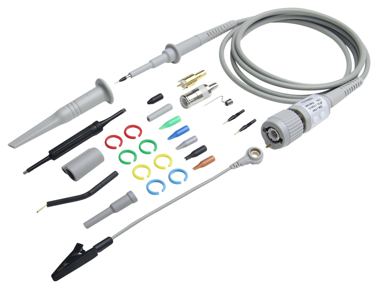 Cal Test Electronics Ct4201 Osc Probe, Passive Voltage, 200Mhz, 1M