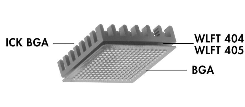 Fischer Elektronik Ick Bga 27X27 Heat Sink, Ball Grid