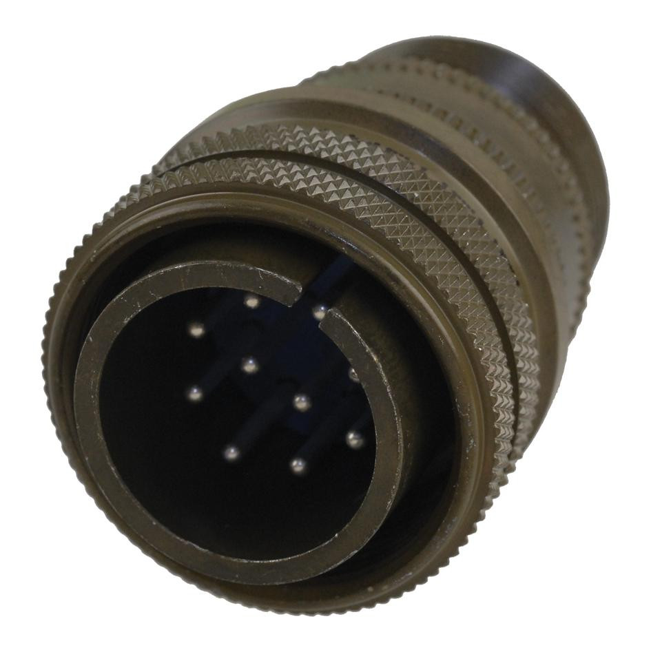 Amphenol Industrial 97-3106A-18-19P Circular Connector Plug Size 18, 10 Position, Cable