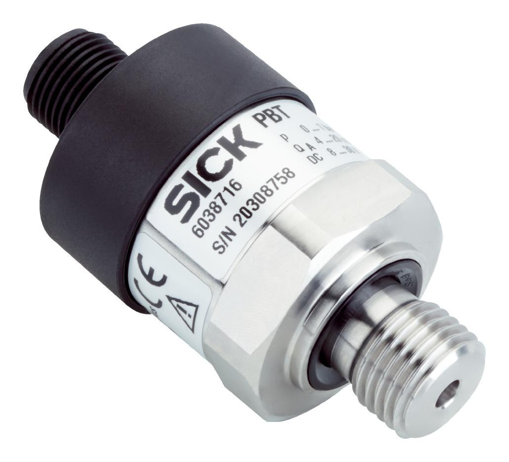 Sick Pbt-Cb2X5Sn1Ss0Ama0Z Pressure Transmitter, Compound, 1.5Bar