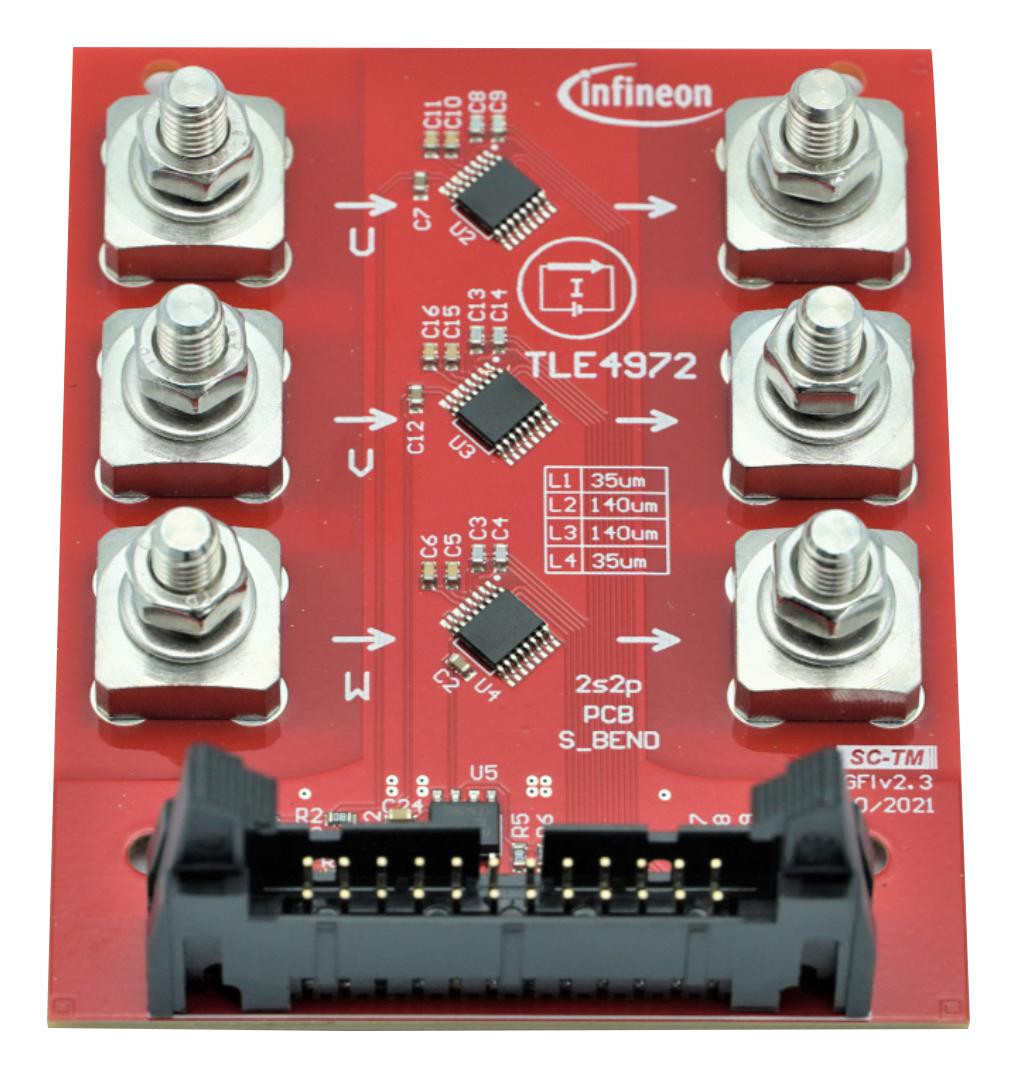 Infineon Tle4972Evalstdpcbtobo1 Evaluation Board, Current Sensor