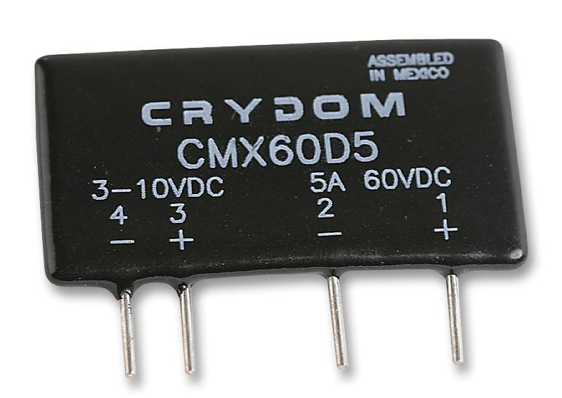 Sensata/crydom Cmx60D5 Ssr, 5A, 60Vdc, 3-10Vdc