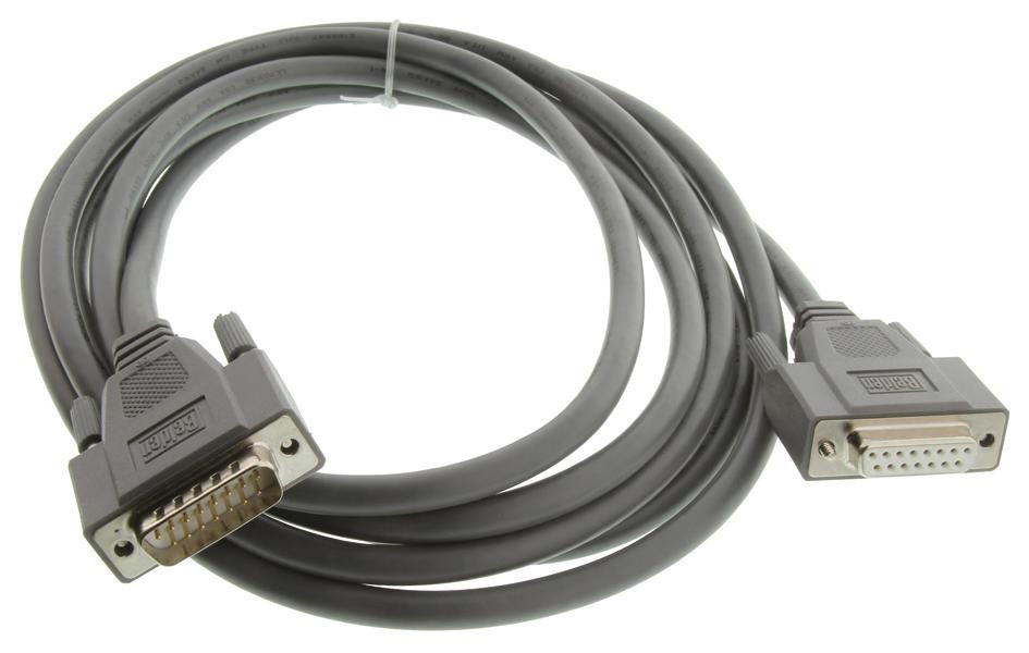 Belden 49746A 060S2 Computer Cable, Serial, 10Ft, Chrome