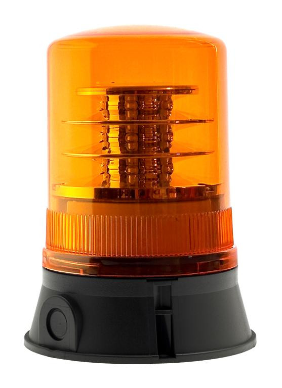 Moflash Signalling Led-R401-14Dp-01 Led Beacon, Rotating, Amber, 24Vdc