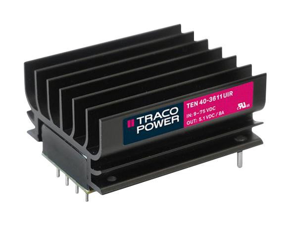 TRACO Power Ten 40-7212Uir Dc-Dc Converter, 12V, 3.33A