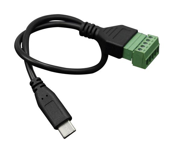 DFRobot Fit0993 Cbl Assy, 2.0 A Plug-5 Pin Pwr Cord Term