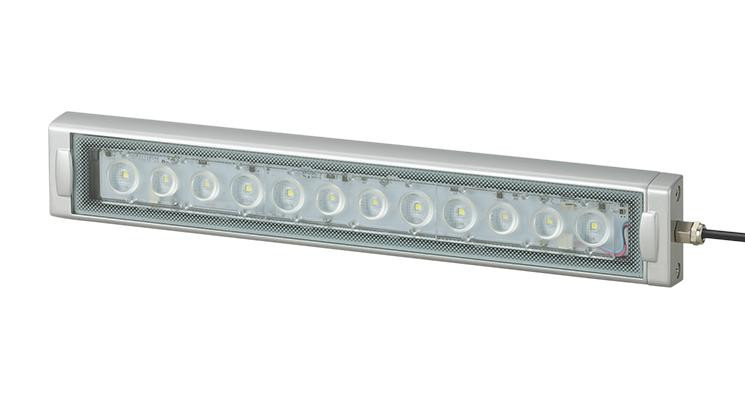 Patlite Cwk3S-24-Cd Led Work Light, Daylight, 1200Lm, 300mm