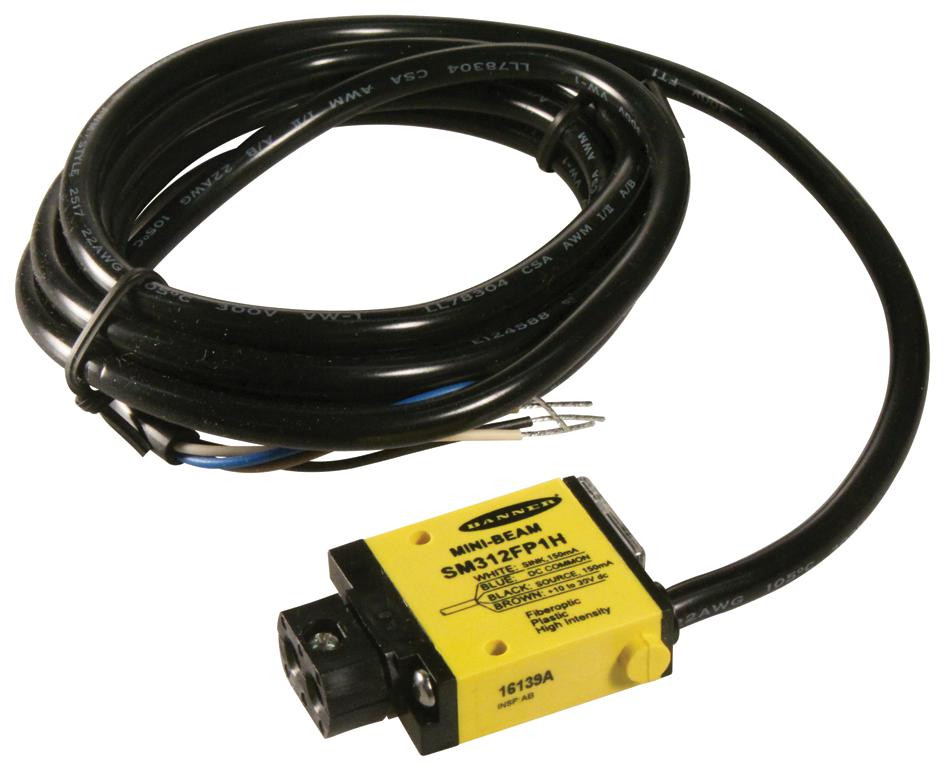 Banner Engineering Sm312Fp1H Fiber Optic Sensor